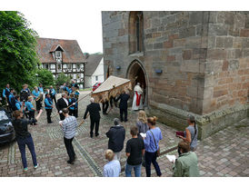 Bittprozession am Pfingstmontag (Foto: Karl-Franz Thiede)